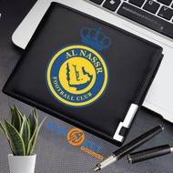 Al Nassr Children's Wallet I Al Nassr Men's Folding Wallet I Al Nassr Synthetic Children's Leather W