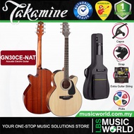 Takamine GN30CE-NAT NEX Cutaway Solid Spruce Top Acoustic Electric Guitar with Bag - Natural (GN30CE