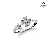 Jubilee Diamond Charming Luck Clover Ring Real 99 Water