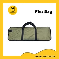 Dive Potato Fins Bag กระเป๋าใส่ฟินดำน้ำ กระเป๋าใส่ตีนกบ กระเป๋าแบบยาว ดำน้ำ ฟิน ตีนกบ