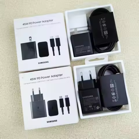 EP-T4510 Samsung 45W PD Charger Super Fast Charging For Galaxy A57 A37 A55 A56 C55 S25 S26 Ultra Plu