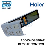 รีโมทแอร์ Haier รุ่น HSU-10VIP HSU-13VIP HSU-18VIP และ AS25JBJHRA-W รหัส A0010402886AP