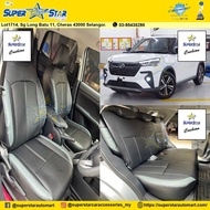 Superstar Cushion Perodua Ativa Semi Leather Seat Cover