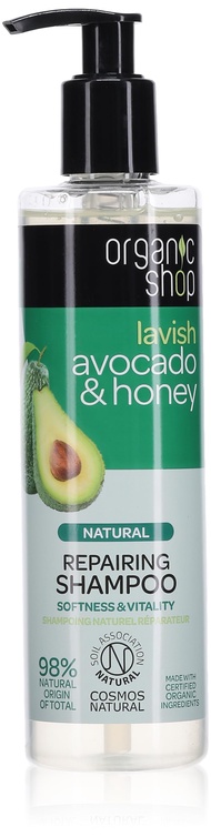 Organic Shop Avocado & Honey Shampoo