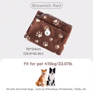 Pet Blanket For Dog & Cat, Soft Finish, Winter Blanket, Cosy Pet Bed, Light-Weight And Breathable, W