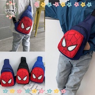 CEDAR Cartoon Bag, Causual Canvas Spiderman Bag,  Design Crossbody Chest Bags Adjustable Shoulder Strap Shoulder Bag School