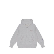 Champion Women's Reverse Weave Zip Hooded Sweatshirt - Oatmeal