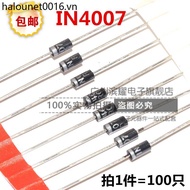 MIC 4007 Rectifier Diode 1N4001 IN4004 1200V Copper Feet 100 Pieces