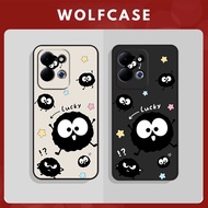 Redmi 17 4G Case|5G Cute Charcoal BLACK BALL Figure