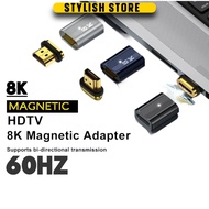 8K/60Hz HDMI Compatible 2.1 Magnetic Adapter Magnetic Converter Male To Female 4K/120Hz Wireless