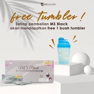 [ free tumbler ] MS Black MS Glow - Black Plum - MS Glow - Original Ms Glow