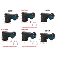 Popular- Bike Stem for Bicycle Road Bike Mountain Bike Riser Fittings Aluminum Alloy Bike Stem+Space