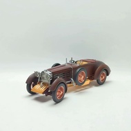 [Ready Stock] TRL 1/18 Ispeno Tulipwood Speedster H6C Tulip Wooden Classic Car Model Almost Brand Ne