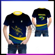 BRAZIL WORLD CUP 2026 Fullprint Kids Jersey Brazil Jersey/ Brazil Kids Jersey/