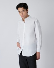AMR DE SAISON ( AIMER ) - Monk Collar Cotton Shirt เสื้อเชิ้ต