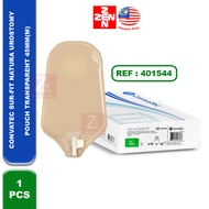 [1 PC] Convatec Sur-Fit Natura Urostomy Pouch Transparent 45mm(M) 1piece (401544)