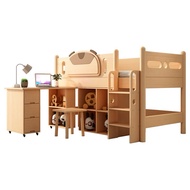 [SG Seller] Kids Bunk Bed with Pull Out Storage Bed|Kids Bunk Bed