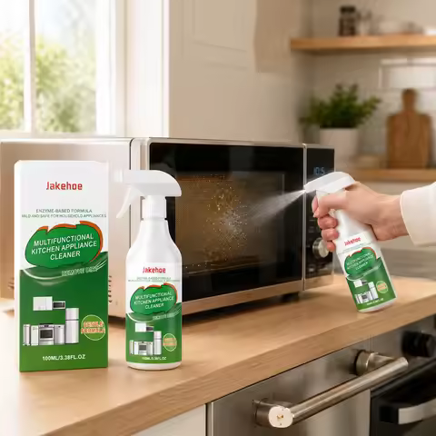 Kitchen Multifunctional Appliance Cleaner Enzyme Based Formula Mild Safe Removes Grease Dirt For Mic