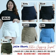 Julia SKORT Pants Skirt. Women Short BIGSIZE JUMBO Stretchy