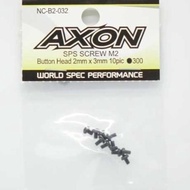 NC-B2-032 AXON SPS Screw M2 / Button Head 2mm X 3mm 10Pic (Steel)