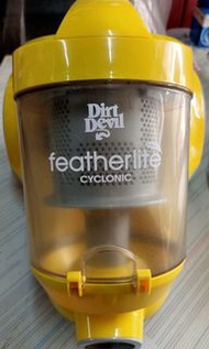 美國Dirt Devil featherlife 檸檬色第四代旋風無袋吸塵器 ZH-02