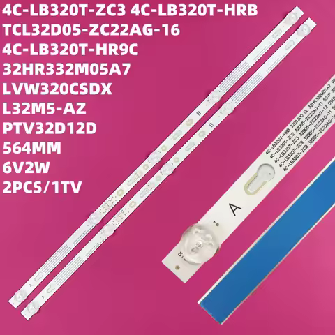 LED backlight Strip 5 lamp for 32s5300 32s6500 32s6400 MI 32" TV LCD L32M5-AZ L32M5-5ARU TCL32D05-ZC