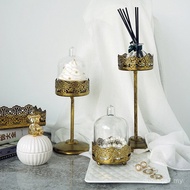 Alat Perkahwinan Artistik Mini Kek Stand Seni Besi Eropah Gold Dessert Stand Paparan Kek Cawan Vinta