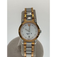 Agnes b. others quartz wrist watch analogues -- white Direct from Japan Secondhand