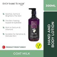 EYÜP SABRİ TUNCER 1923 NATURAL GOAT MILK HAND & BODY LOTION, 300 ML (PET BOTTLE) SMLJ