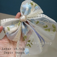 Crocodile clip lace ribbon embroidery embroidery 1324D2