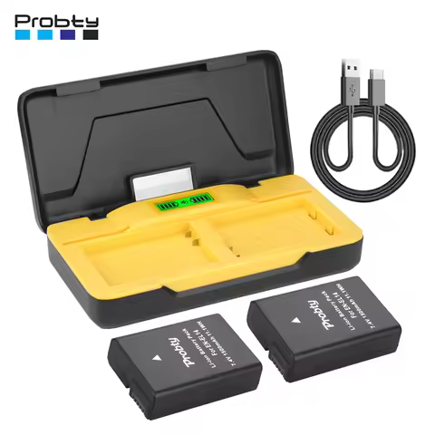 EN-EL14 EN-EL14a Battery & Fast LCD Charger For Nikon D3100 D3200 D3300 D3400 D3500 D5100 D5200 D530