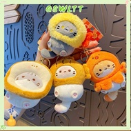 GSWLTT Snapper Head Keychain, Plush Japanese Style Snapper Keychain, Cocoa Cat Doll Pendant