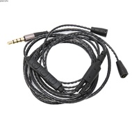JONY1IF Headphone Audio Cord, 3.5mm Plug with Volume Control and Mic Function Braided Wire, Flexible
