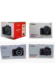 Ready Dus Canon / Box Canon Eos 60D, 70D, 77D, 80D