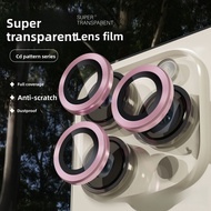 Lens protector iPhone Camera Lens CD Patterned Phone Screen Protector