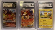 Ptcg Pokemon Cards Cgc 10黑金