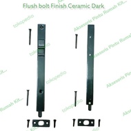 TERBARU!!! GRENDEL TANAM ATAU FLUSH BOLT PINTU KAYU 402-200 MM -