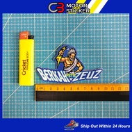 BERKAH PETIR ZEUZ STIKER MOTOR / M469