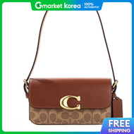 Coach | กระเปาสะพายไหลผหญง Coach 25FW (CAM19 B4 TAN CARAMEL)
