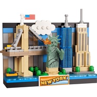 (Bricks Ville) 40519 New York Postcard
