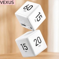 VEXUS Cube Timer, LED Display 15/20/30/60 min Kitchen Timer, Durable Gravity Sensitive Portable Time