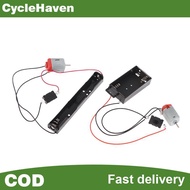 130 Motor Kit With 2x Battery Storage Case And Switch 16500 RPM Mini Student DIY Electronic Motor Ci
