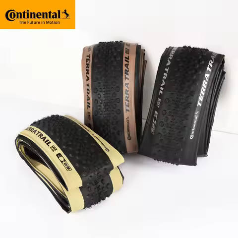 Continental Road Bicycle Tire Terra Trail 700x40C 35C 45C 50C Tubeless Ready Black/Cream/Brown 3/180