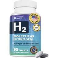 Invigorated Water H2 Molecular Hydrogen Water Drinking Tablets, 90 Count | 12 PPM Hydrogen Tablets, 