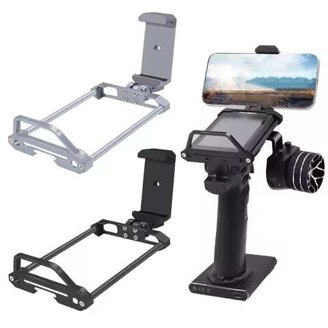 Aluminum Protector Frame Bracket With Phone Mount Holder For Flysky Noble NB4 Pro NB4 Lite NB4+ Radi