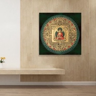 Canvas print of Buddha 50x50 with frame