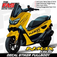 Decal Sticker Yamaha Nmax 155 Old Fullbody 2015-2019  Decal stiker nmax old / stiker nmax full body 