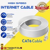 CAT6E High Speed INTERNET CABLE 5 Meter | 10 Meter ( kabel internet )