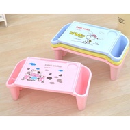 PERALATAN Plastic Table Character Children's Study Table With Stationery Storage