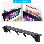 [Sunnimix1] TV Top Shelf Screen Top Shelf Mount for Router Cable Box Devices